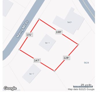 5611 Merry Mount Drive pending lot in Carmel Estates West, Charlotte, NC