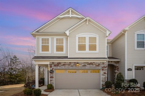 11122 Chalkbark Lane sold townhome in Galloway Park, Charlotte, NC