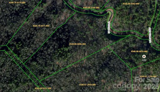 Lot 37 Birch Lane active lot in Round Mountain Falls, Rosman, NC