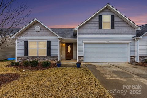 1410 Amberlight Circle sold townhome in Greystone Village, Salisbury, NC