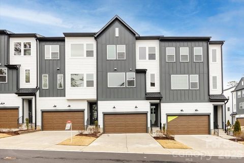 812 Flintside Lane sold townhome in Archer Row, Charlotte, NC
