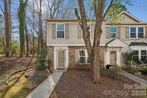 1344 Maple Shade Lane sold townhome in Sardis Glen, Charlotte, NC