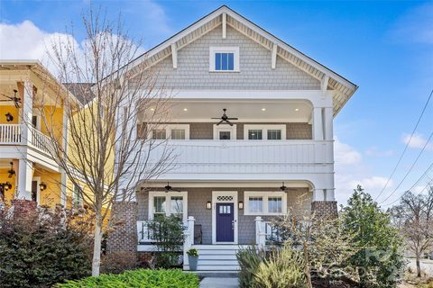 727 Morgan Park Drive sold home in Cherry, Charlotte, NC