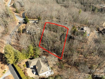2310 Golf Club Court active lot in Cummings Cove, Hendersonville, NC