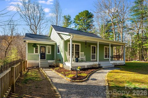 348 Big Raven Lane sold home in Winfield Cove, Saluda, NC