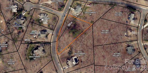8936 Crosstimbers Drive active lot in Farmwood North, Charlotte, NC