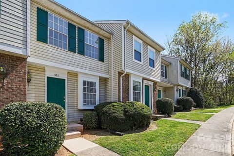 535 Lex Drive active townhome in Alexander Towne, Charlotte, NC