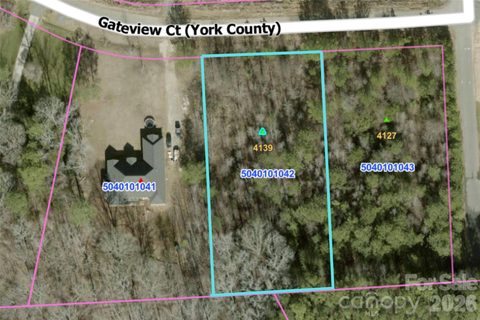 4139 Gateview Court sold lot in The Gates At Eastview, Rock Hill, SC