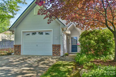 13 Silver Place sold townhome in Mountainbrook Village, Black Mountain, NC
