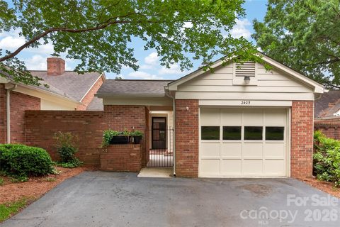 2405 Quail Lake Drive sold condo in Quail Hollow Estates, Charlotte, NC