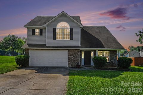 3014 Blueberry Drive sold home in Hamilton Place, Monroe, NC