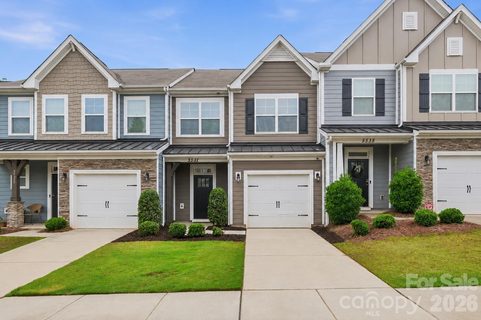 5531 Harris Cove Drive sold townhome in The Enclave At Davis Lake, Charlotte, NC