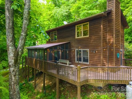 903 Plott Balsam Road pending home in Cranberry Falls, Maggie Valley, NC