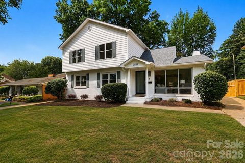 3834 Moultrie Street sold home in Colonial Village, Charlotte, NC