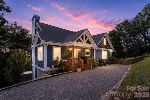 204 Mostert Drive pending home in Baird Cove, Asheville, NC