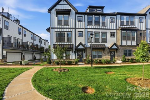 215 Tamala Street pending townhome in Parkside Commons, Davidson, NC