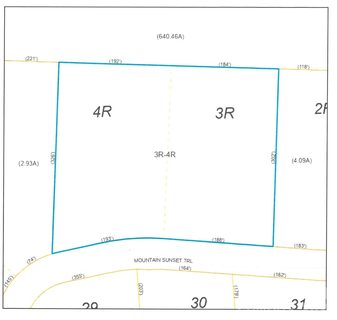 96 Mountain Sunset Trail pending land listing in Cummings Cove, Hendersonville, NC