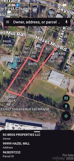 99999 Hazel Mill Road active commercial land in West Asheville, Asheville, NC