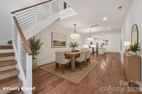 1836 Academy Street active townhome in Eastwood, Charlotte, NC
