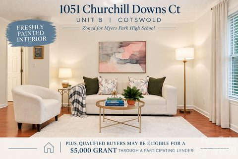 1051 Churchill Downs Court active condo in Cotswold, Charlotte, NC