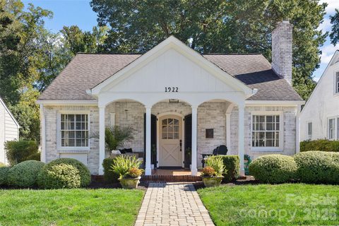 1922 Club Road active home in Midwood, Charlotte, NC