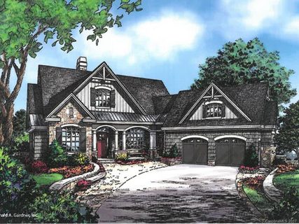 Lot 50 Falling Star Court sold home in Grand Highlands Waterford Lake, Fletcher, NC