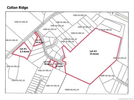 Lots 1 2 5 11 12 Colton Ridge sold lot in Colton Ridge, Lancaster, SC
