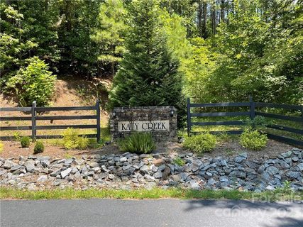 Lot 37 Clearwater Drive sold lot in Katy Creek, Nebo, NC