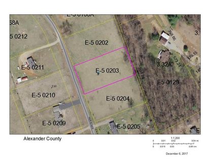 00 Fair Acres Lane sold land listing in Fairfield Acres, Taylorsville, NC
