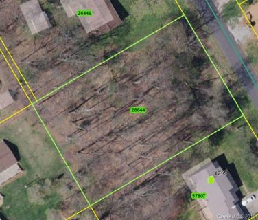 40 Oak Canopy Road sold lot in Hillcrest Acres, Lincolnton, NC