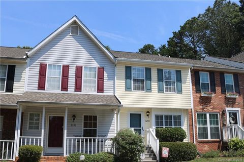 8240 Circle Tree Lane sold townhome in Crestview, Charlotte, NC