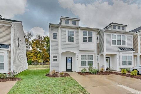 264 Halton Crossing Drive sold townhome in Settlers Landing, Concord, NC