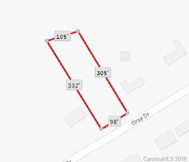 419 Gray Drive sold lot in Charcon Heights, Charlotte, NC