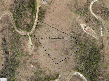 Lot 46 South View Drive sold lot in The Crossings at Sugar Hill, Marion, NC
