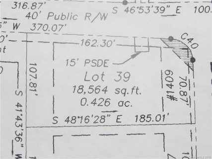 1409 Becklow Court 39 sold lot in Anniston Grove, Indian Trail, NC
