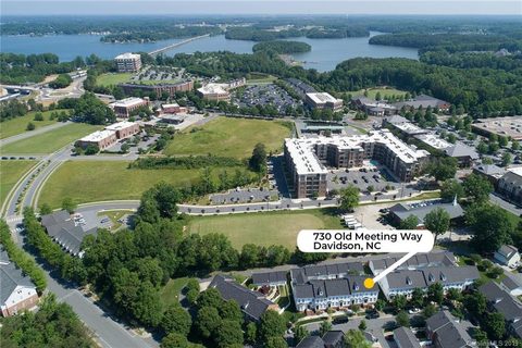 730 Old Meeting Way #20 sold townhome in Davidson Gateway Townhomes, Davidson, NC