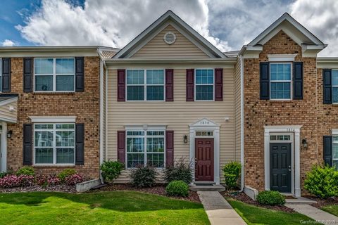 1838 Aston Mill Place sold townhome in Laurel Valley, Charlotte, NC