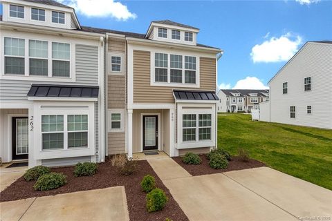 260 Sw Halton Crossing Drive 40 sold townhome in Settlers Landing, Concord, NC