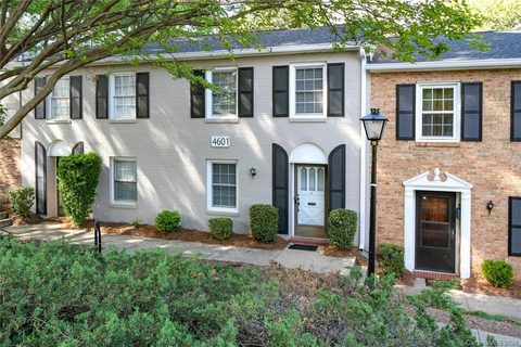 4601 Hedgemore Drive C sold home in Park Place Condominiums, Charlotte, NC