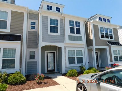 351 Halton Crossing Drive LT 94 sold townhome in Settlers Landing, Concord, NC