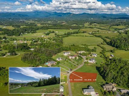 11 19 Ridge Glen Lane sold lot in Ridgeview Meadows, Leicester, NC