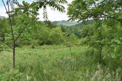 Lot 1 Wayward Cove sold lot in Fines Creek Cove, Clyde, NC