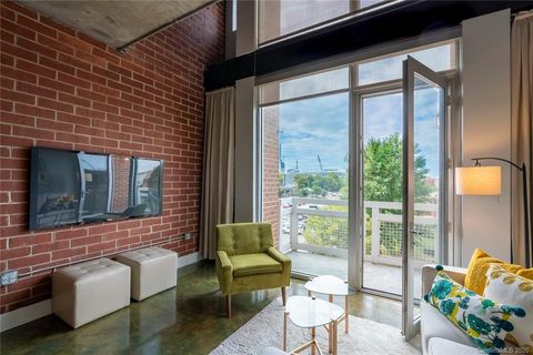 710 W Trade Street 508 sold condo in Gateway Lofts, Charlotte, NC