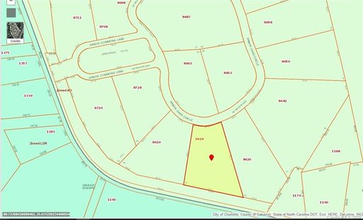 8618 Arbor Oaks Circle 13 sold lot in Arbor Oaks, Concord, NC