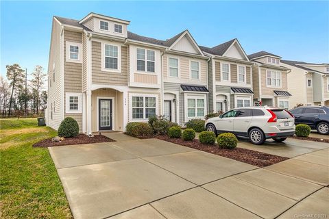256 Halton Crossing Drive 21 sold townhome in Settlers Landing, Concord, NC
