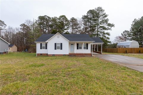108 Black Rock School Road sold home in Terrace Estates, Cherryville, NC