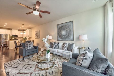 8825 Granby Hill Road sold townhome in Mint Hill Commons, Mint Hill, NC