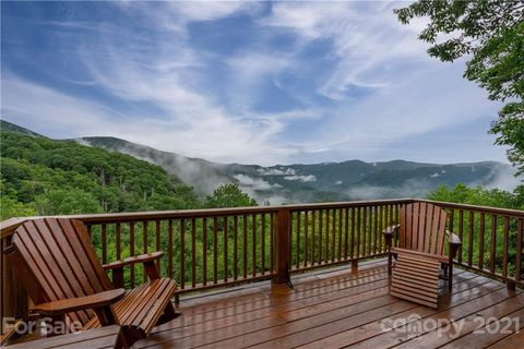 332 Falcon Crest Loop sold home in Upper woodlands, Maggie Valley, NC
