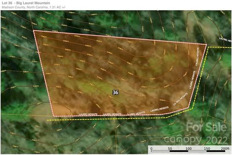 110 Laurel Heights 36 sold lot in Big Laurel Mountain, Marshall, NC