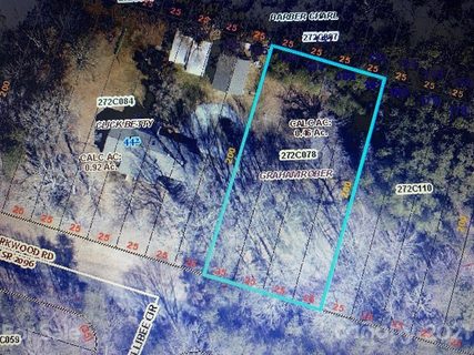 540 Parkwood Road sold lot in Fiber Acres, Cleveland, NC